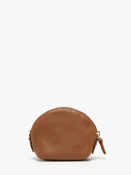 Portemonnee Caviar Leder Crinkles Bruin caviar 14026 ander zicht 2